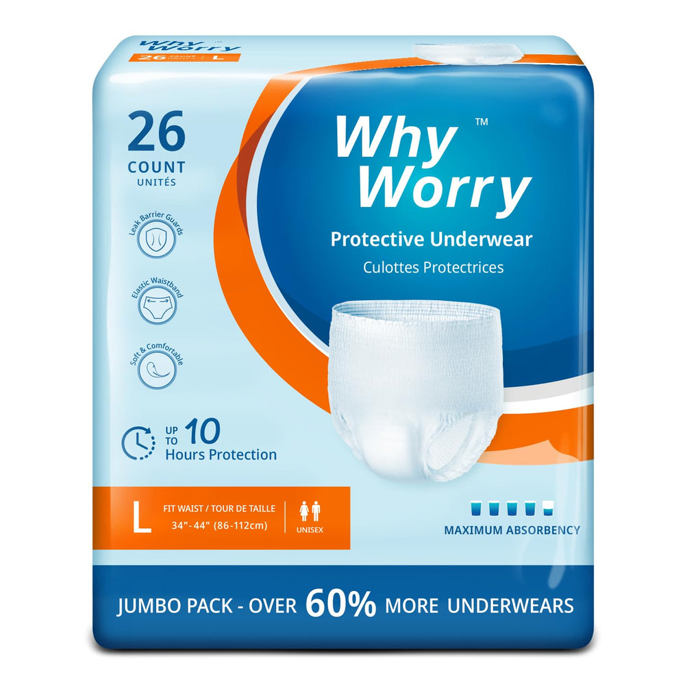 WhyWorry overnight absorbency core close-up showing gel formation for dryness