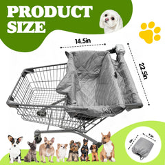 Wibeelee cart cover carabiner design for secure attachment.