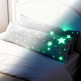 Wibeelee glow body pillow cover with star pattern glow for cozy nights