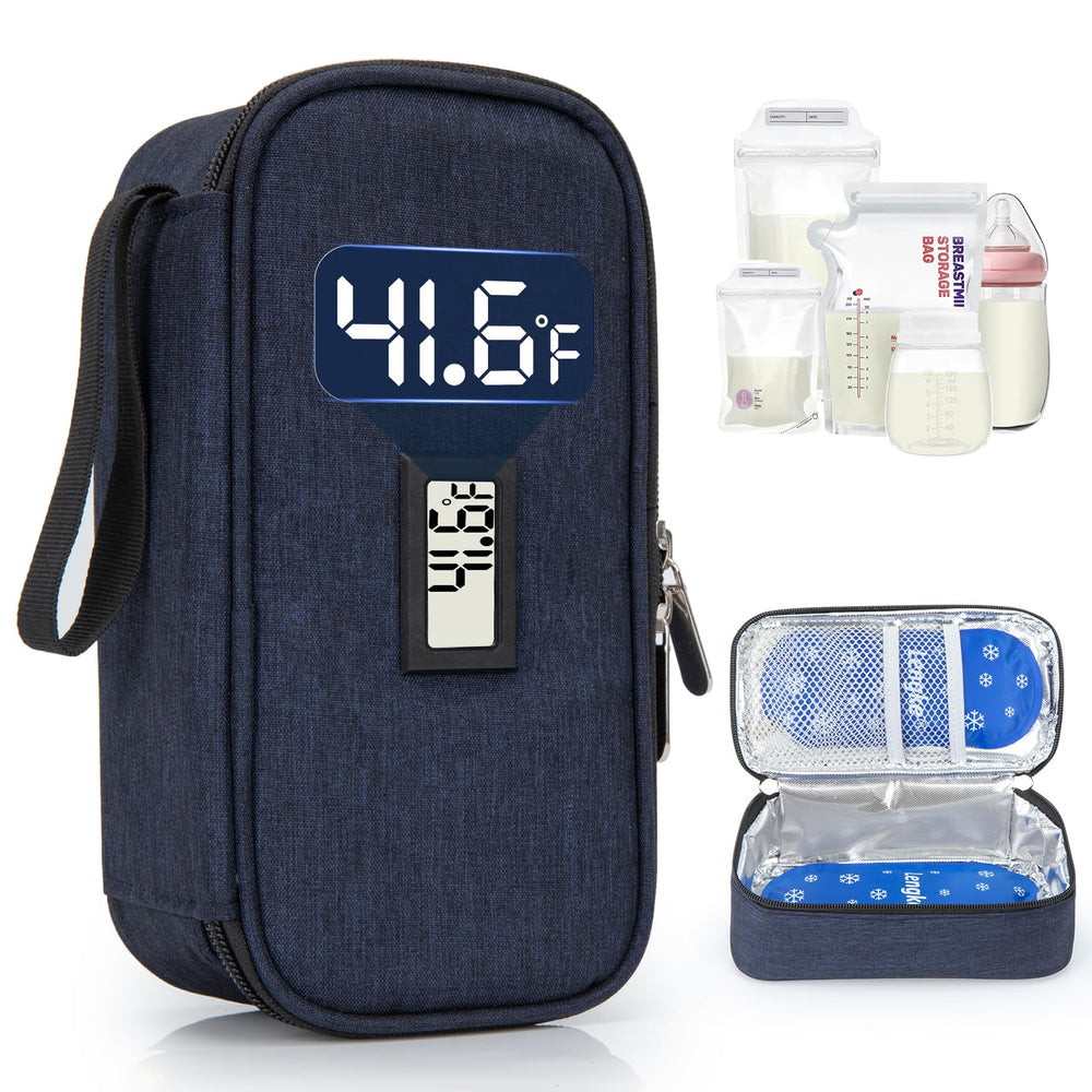 WIBOND breast milk cooler bag front view for everyday outings