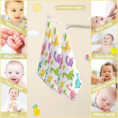 WifiU washcloths feature side webbing for convenient hanging after use.
