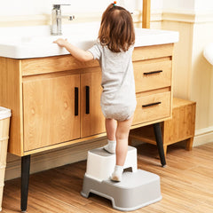 Wiifo kids step stool supports potty training with stable platform