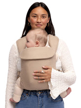 WildBird Aerial Buckle Carrier front view in Desert Lark for cozy babywearing.
