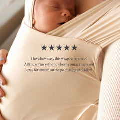 WildBird Aerial Buckle Wrap designed for newborns 0-6 months.