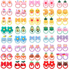 WillingTee small hair ties for thin hair keep ponytails secure during play.