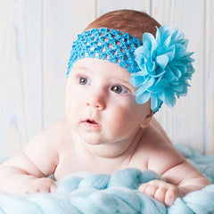 WillingTee soft-band headbands, gentle wear during playtime and family photos.