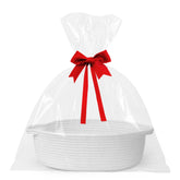 WILLITAT small gift basket with bag and ribbon, ready for a thoughtful, hassle-free present.