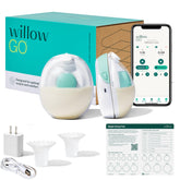 Willow Go wearable breast pump in bra enables hands-free pumping
