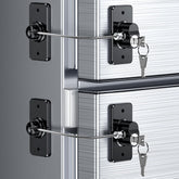 WILNIRY 2-pack refrigerator door lock with adhesive for easy, tool-free installation.