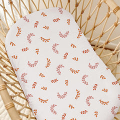 Close-up of breathable muslin fabric on a Wimist lounger cover.