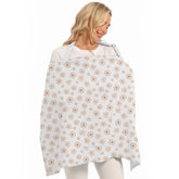 Wimist Wimst nursing cover provides privacy during feeding in public spaces.