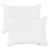 Wimist toddler pillowcase 13x18 with envelope closure for secure pillow fit