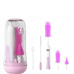 Winforhour travel electric bottle brush set for on-the-go cleaning.