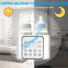 Winged Whale 9-in-1 LCD display showing precise temperature at a glance
