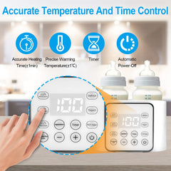 Winged Whale 9-in-1 timer function enabling precise heating timing
