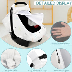 WINGHENLEE car seat cover provides 360-degree protection from the environment.