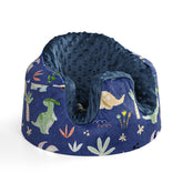 WINGHENLEE baby seat cover with blue dinosaur pattern fits Bumbo seats snugly