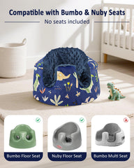 WINGHENLEE soft minky dot fabric touch keeps baby comfortable