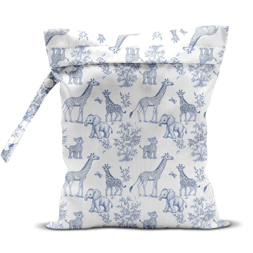 Wingteca Wet Bag shows its spacious 12.5 x 10 inch footprint, ideal for beach gear.