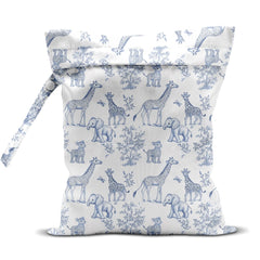 Wingteca Wet Bag shows its spacious 12.5 x 10 inch footprint, ideal for beach gear.
