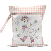 WINGTECA wet bag showing spacious 12.5x10 inch footprint for beach and gym use