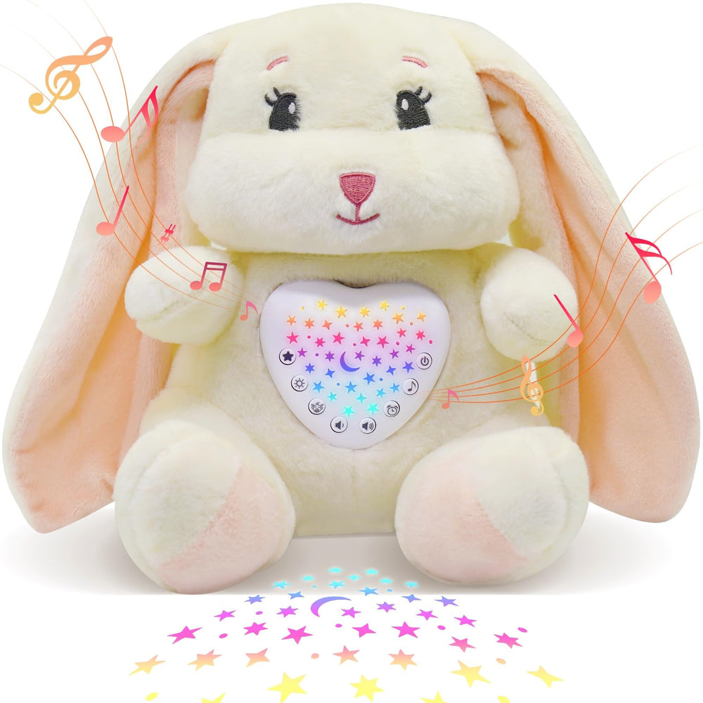 Winoon baby sleep soother bunny plush for soft cuddles and naps.