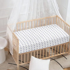 Winpema standard 28x52 crib sheet fits standard crib mattresses securely