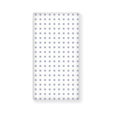 Winpema grey dots fitted crib sheet with round-point design for snug sleep surface