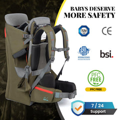 WIPHA carrier with under-seat storage and insulated pocket for warm milk and essentials.