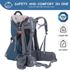 WIPHA baby carrier back ventilation design keeps you cool during warm hikes
