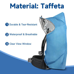 WIPHA rain cover highlighting durable tear-resistant seams for outdoor use