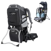 WIPHA toddler hiking backpack front view showing balanced, stable hiking setup