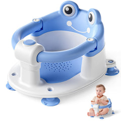 wiqins baby bath seat supports baby's head and back during bath