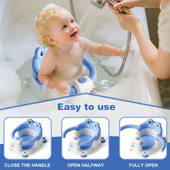 wiqins bath seat offers 360° protection with a secure surround rail