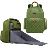 WITSTEP diaper bag backpack with changing station for on-the-go diaper changes.