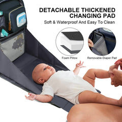 WITSTEP front bottle pocket keeps feeds warm during outings