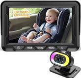 Wkzay backseat camera 1080p delivers a clear backseat view for safer driving