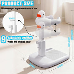 Wmaiwei adjustable-height stand grows with your baby up to 33 lb.