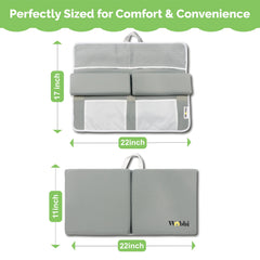 Wobbi durable neoprene resists moisture for easy cleaning.
