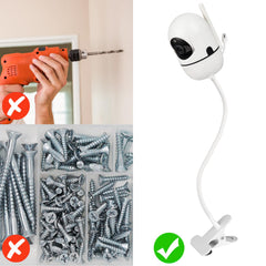 Wochel no-drill attachment installs quickly on furniture.
