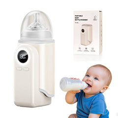 Woitury bottle warmer with travel-compact design for easy feeding on the go.
