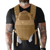 WOLF TACTICAL baby carrier outer shell shows rugged durability for daily adventures
