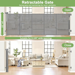 WOMHOM easy-to-use gate for adults, smooth operation every time.