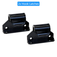 WOMHOM retractable gate big latches enable quick closures