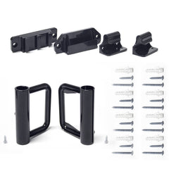 WOMHOM top mounting bracket for retractable gate provides stable wall mounting.