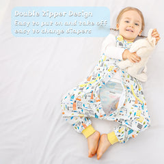 WONDAY sleeveless sleep sack promotes airflow and comfort