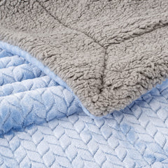 Wonder Miracle blanket in stroller, lightweight warmth for outings.