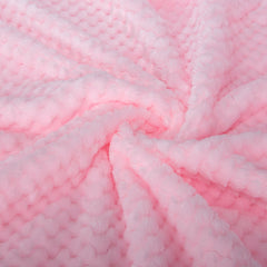 WONDER MIRACLE fuzzy blanket in car seat offers breathable warmth.