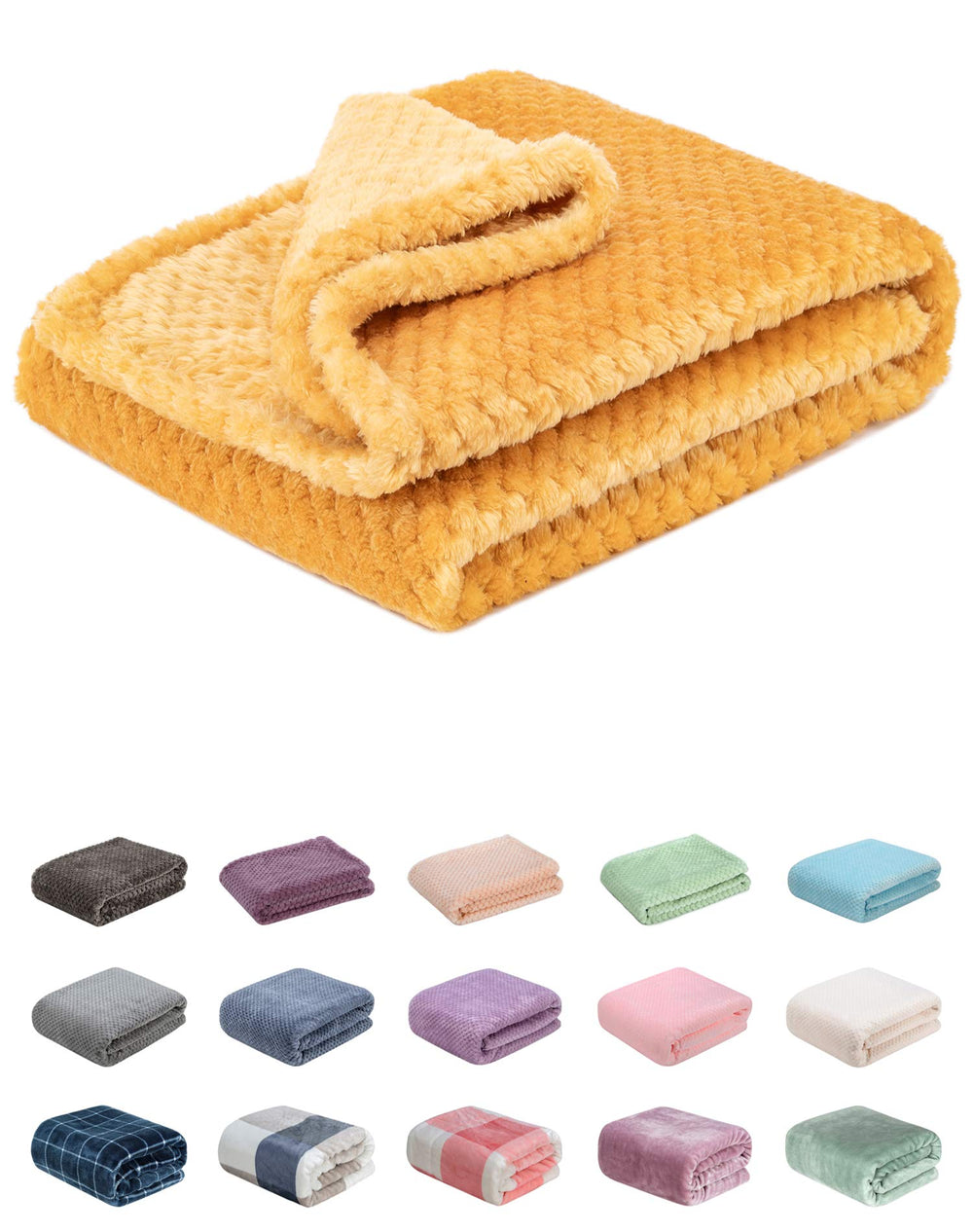 WONDER MIRACLE fuzzy blanket with soft surface for cozy baby snuggles