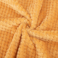 WONDER MIRACLE fuzzy blanket used as stroller cover during outings